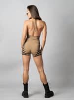 LUARA SHORT JUMPSUIT MOKA - Image 2
