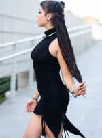 MORPH MINI DRESS BLACK - Image 3