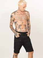 N84 SHORT WASH BLACK