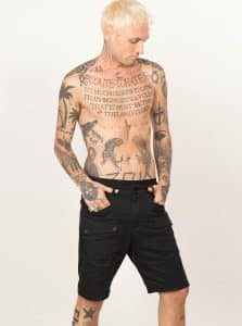 N84 SHORT WASH BLACK