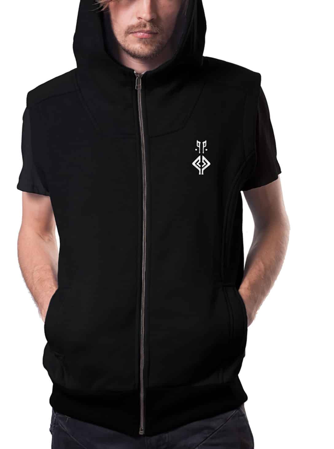 NAZU-VEST--BLACK-2 Nazu Vest Black - Image 1