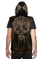 NAZU VEST RUST BROWN - Image 2