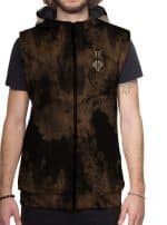 NAZU VEST RUST BROWN - Image 6