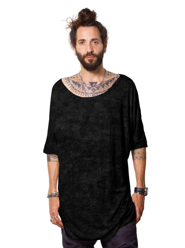Nomad looses shirt BLACK TEX - Image 2
