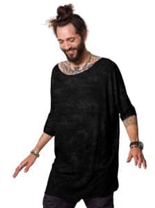 Nomad looses shirt BLACK TEX