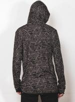 NOVE HOOD BLACK STRIPES - Image 3