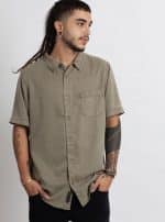 OR BUTTON SHIRT GREEN WASH - Image 2