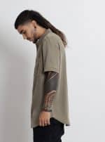 OR BUTTON SHIRT GREEN WASH - Image 4