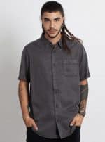 OR BUTTON SHIRT GREY WASH - Image 4
