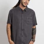 OR BUTTON SHIRT GREY WASH