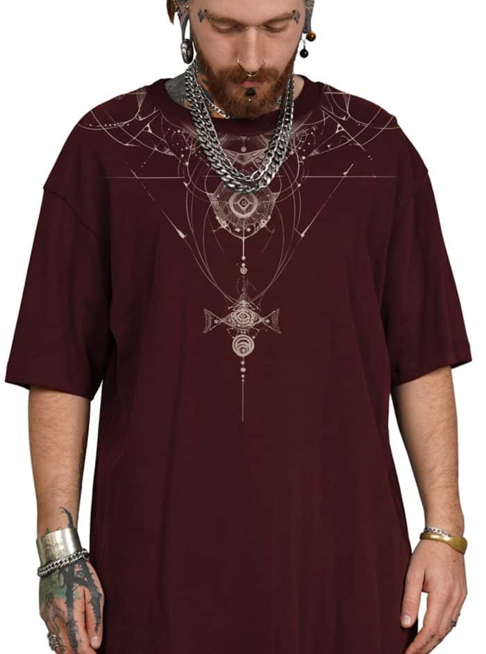 ORNAMENT OVERSIZE BORDEAUX - Image 6