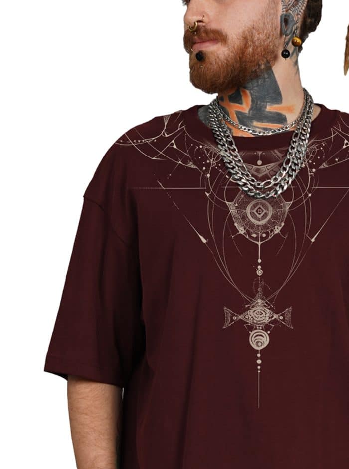ORNAMENT OVERSIZE BORDEAUX - Image 5