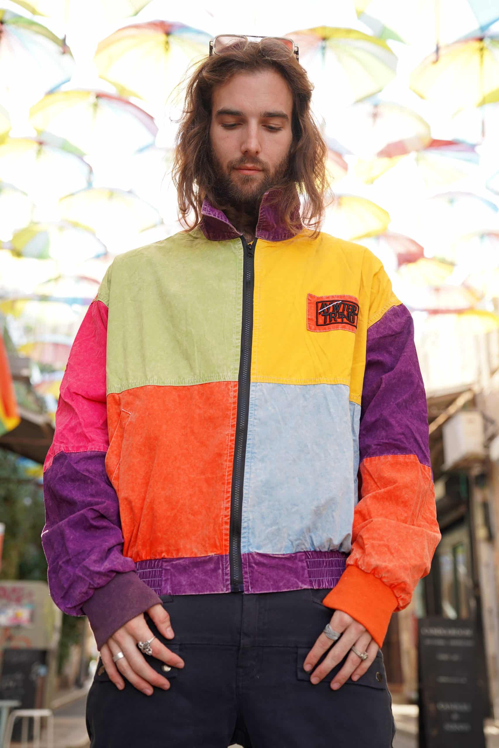 PATCH-THEORY-1 PATCH THEORY MULTI COLOR MEN JACKET - Image 1
