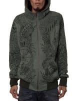 PERSEPHONE MEN HOOD OLIVE - Image 3