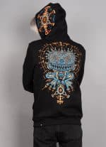 psychotoad MEN'S HOOD black - Image 3