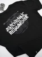 Psychedelic Researcher MEN'S OVERSIZE SHIRT BLACK - Image 3