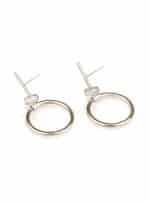 Silver Warrior Earrings