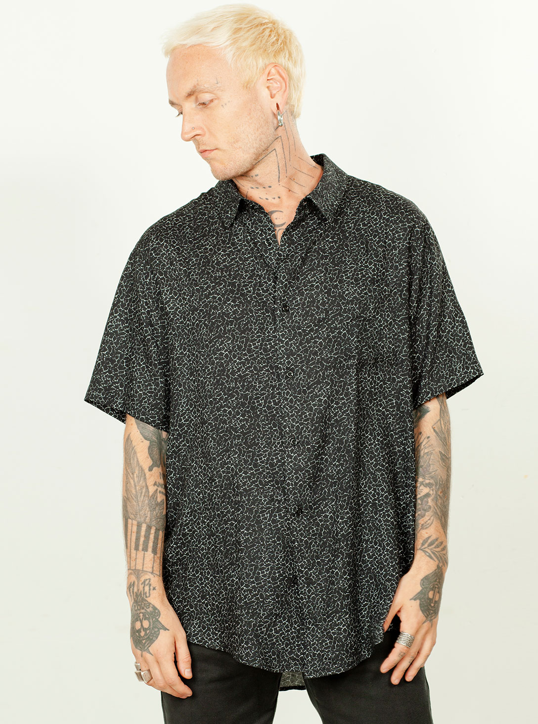 RENE-BS-2(1) ZEBRO BUTTON SHIRT - Image 1