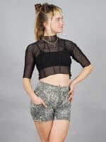 REPTILIA WOMEN SHORTS OLIVE - Image 7