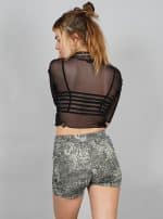 REPTILIA WOMEN SHORTS OLIVE - Image 10