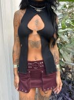RINGLET- WOMEN TOPOPEN BACK BLACK - Image 5