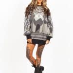 RISING PIXEL KNITTED SWEATER