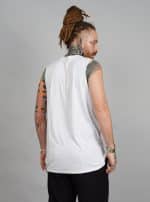 SHALVATA MEN'S TANK TOP WHITE - Image 4