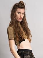 SONIC CROP TOP STONE TIE DYE - Image 2
