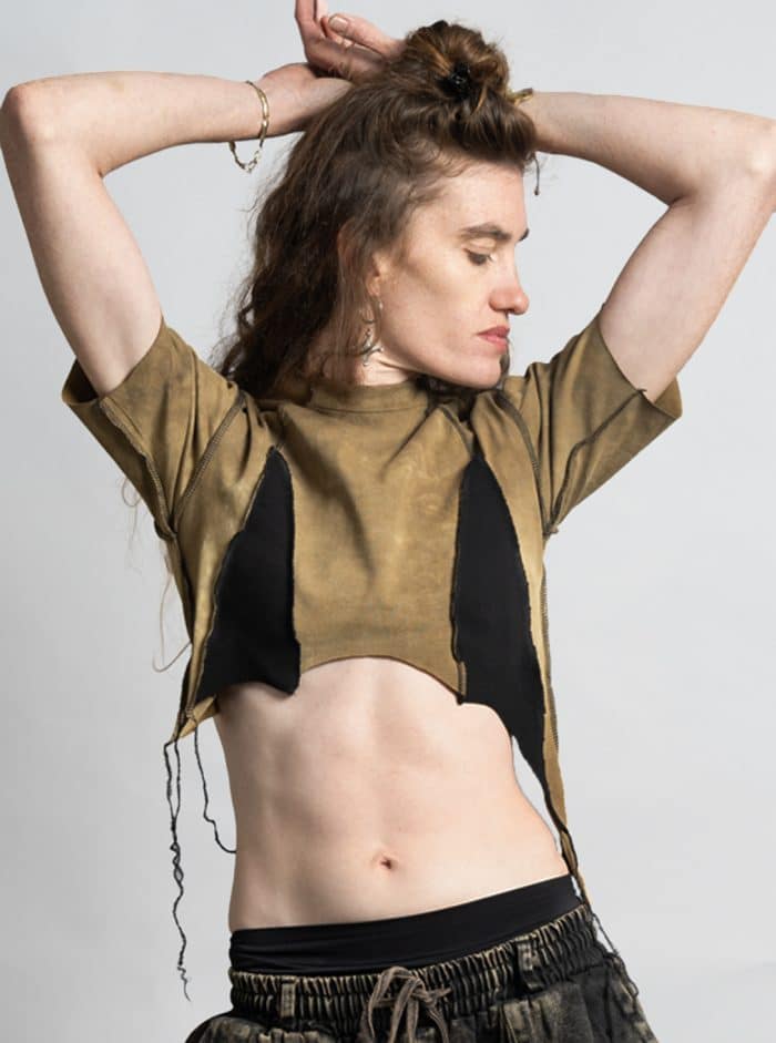 SONIC CROP TOP STONE TIE DYE - Image 4