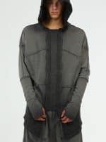 Shimada Overshirt DARK GREY - Image 5