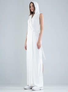 Sorcerer Ho-WOEMN WRAPED Maxi Dress OFFWHITE
