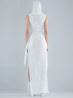 Sorcerer Ho-WOEMN WRAPED Maxi Dress OFFWHITE - Image 2