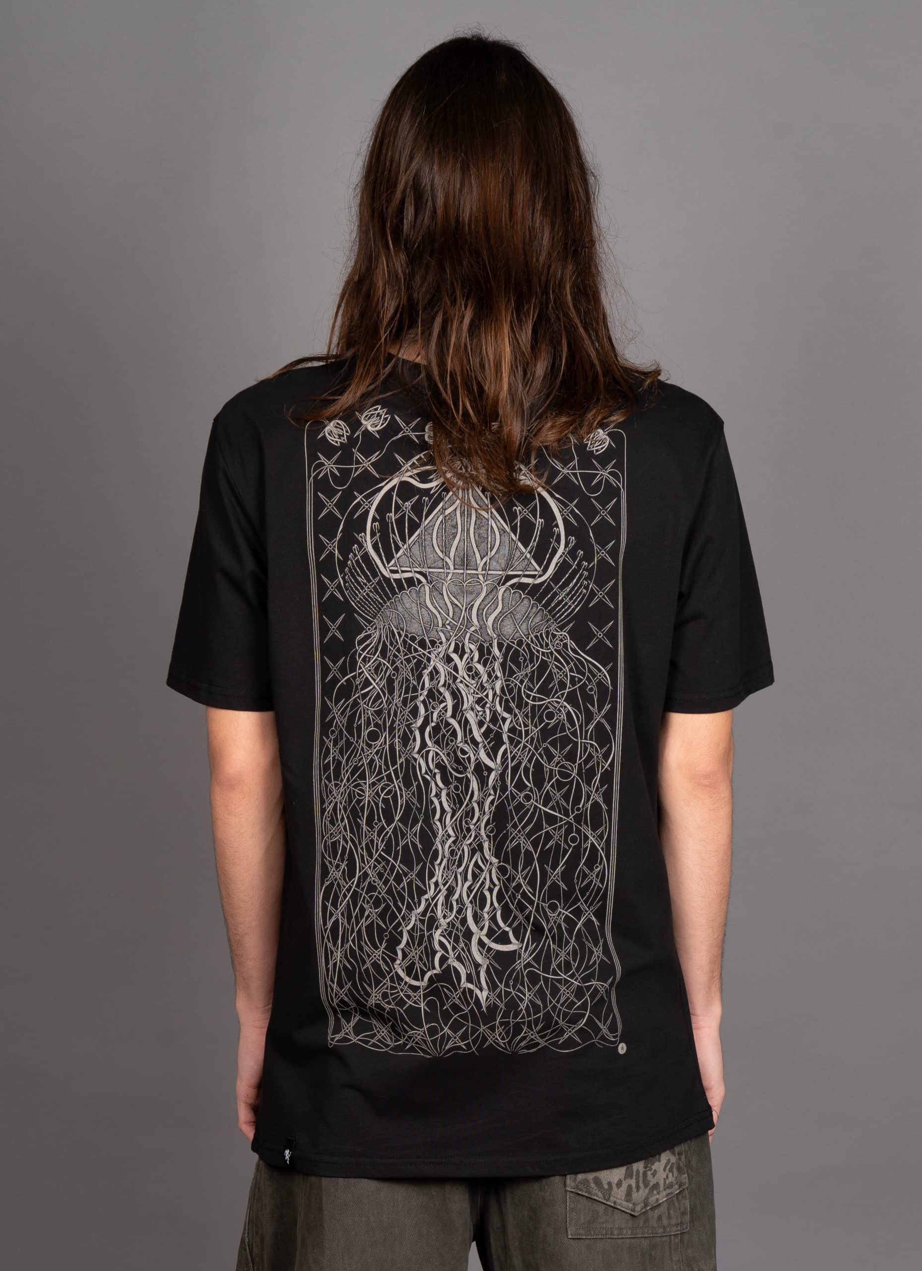 TAHARA BLK_0002_Layer 122 Tahara MEN'S T-SHIRT Black - Image 1
