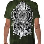 METAMORPHOSIS TIE DYE GREEN