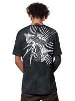 TSURU BLACK TIE DYE