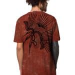 TSURU RED TIE DYE