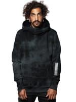 Twizy MEN-Black  TIE DYE Hoodie - Image 6