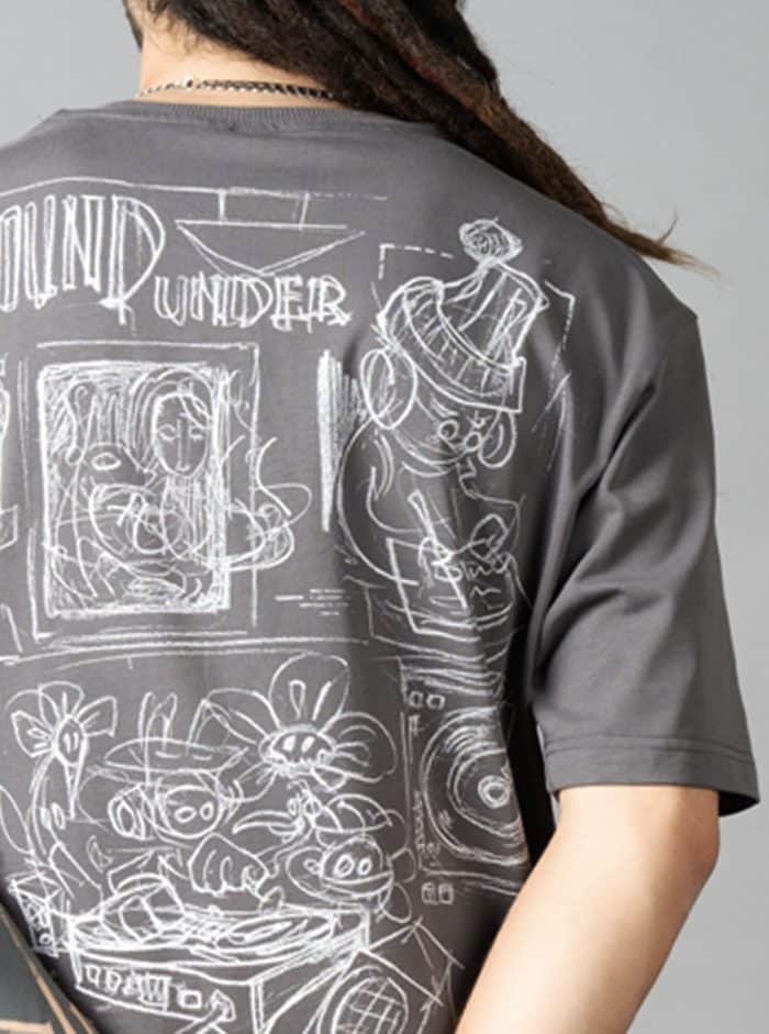 UNDER SOUND MEN SHIRT GREY - Image 5