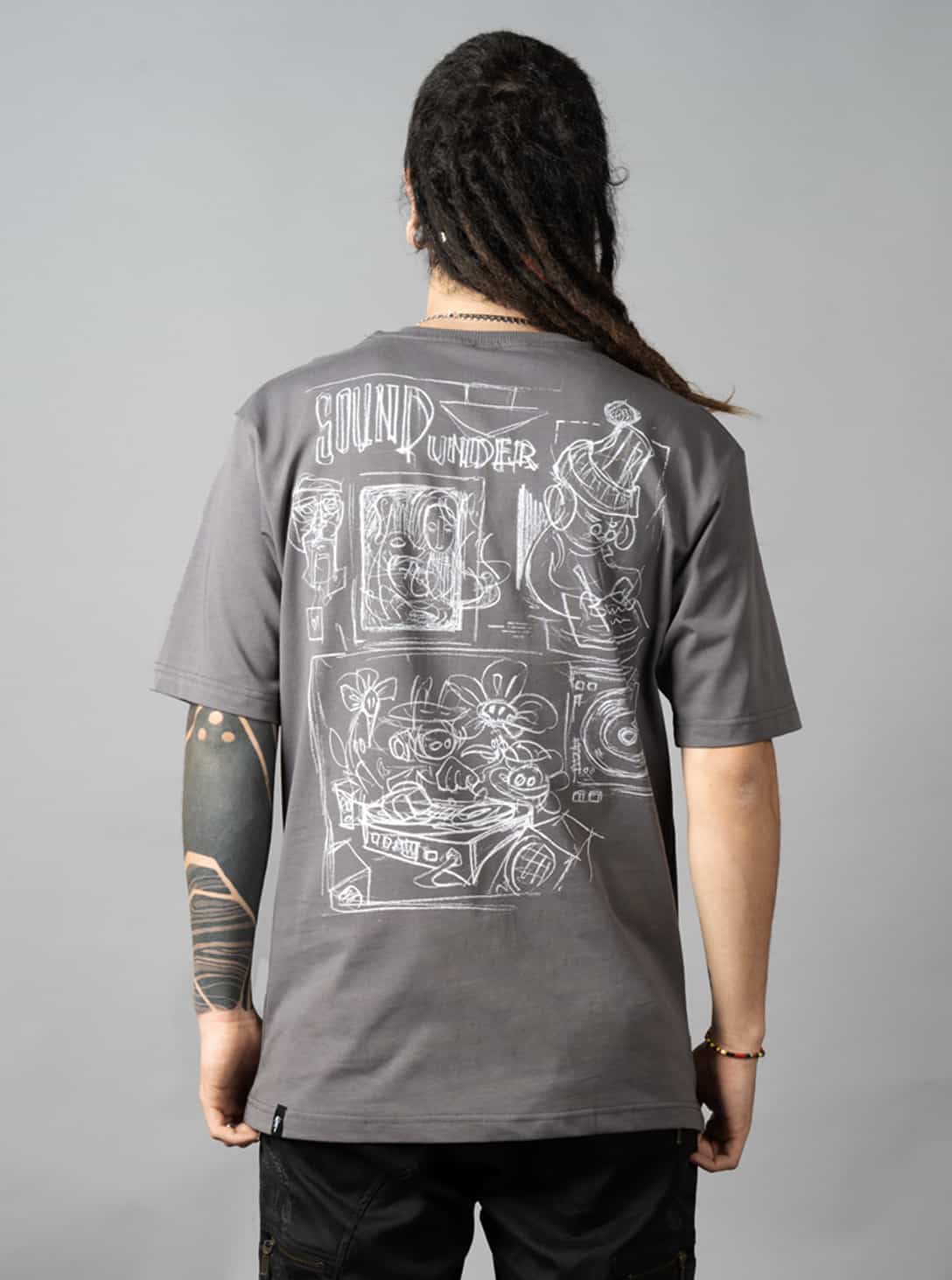 UNDERSOUND GREY-OMER_0009_Group 107 UNDER SOUND MEN SHIRT GREY - Image 1