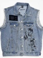 CHINI VEST BLUE DENIM - Image 4