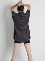 OR BUTTON SHIRT GREY WASH - Image 5