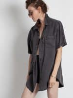 OR BUTTON SHIRT GREY WASH - Image 2