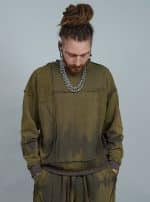 YOSHINORI PULLOVER GREEN - Image 6
