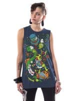 Aliza WOMEN TANK Blue - Image 3