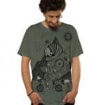 Astrofanan MEN'S T- SHIRT Olive