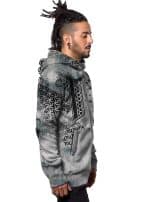 Dea MEN HOOD Grey TIE DYE - Image 6