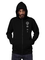 digital nature MEN'S HOOD black - Image 2
