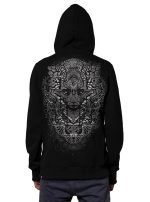 digital nature MEN'S HOOD black - Image 3