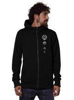 digital nature MEN'S HOOD black - Image 4