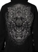 digital nature MEN'S HOOD black - Image 5